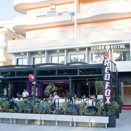 Aglon Twin'S Hotel Vlorë Exterior foto